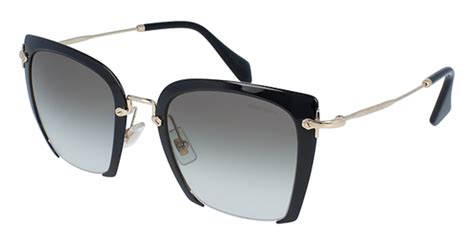 miu miu mu 52rs sunglasses|Miu Miu MU 52RS 52 Grey Gradient & Black Sunglasses.